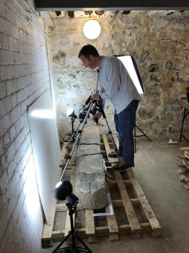Tom conducting photogrammetry. Tom conducting photogrammetry.